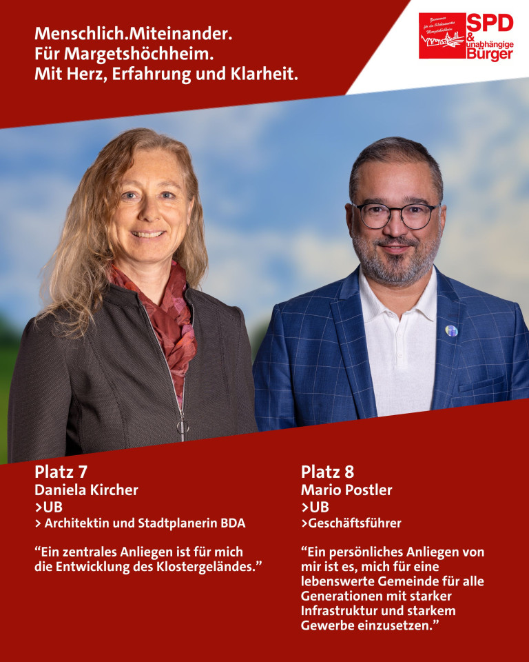 Daniela Kircher und Mario Postler