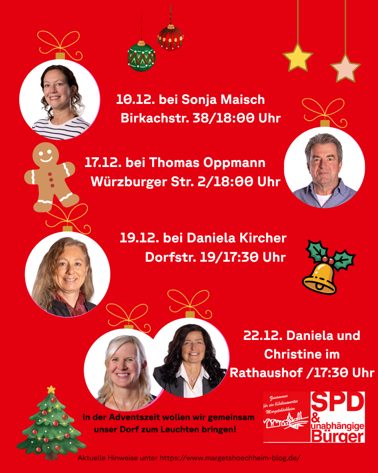 Adventsaktion - Das Dorf zum Leuchten bringen