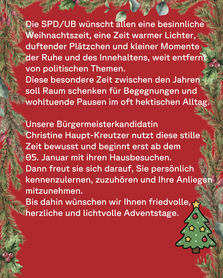 Frohe Weihnachten